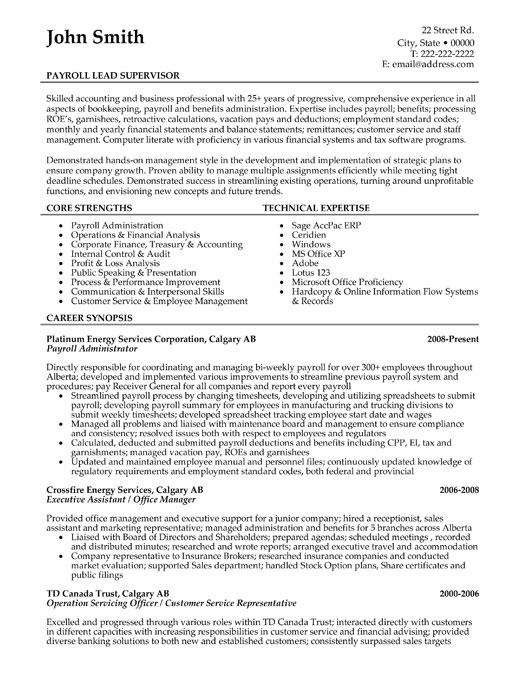 Human_Resources Resume Templates, Samples & Examples Resume Templates 101